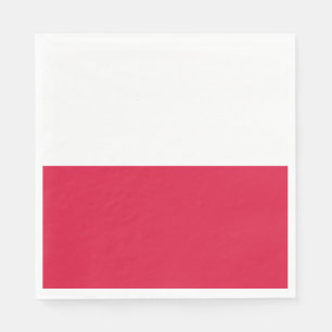 Servilleta De Papel Bandera polaca (Polonia)
