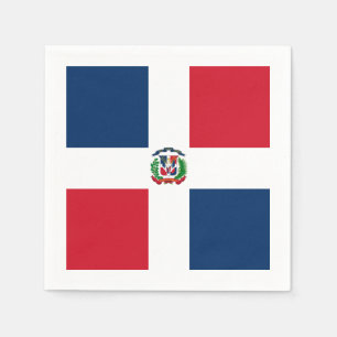 Servilleta De Papel Bandera: República Dominicana
