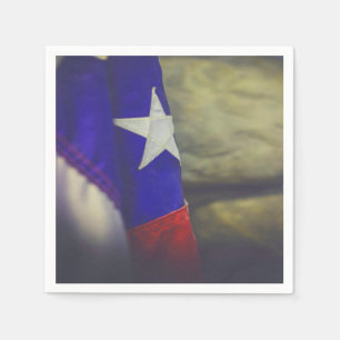 Servilleta De Papel Bandera Rusa Estrella de Texas Estados Unidos