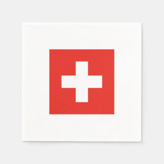 Servilleta De Papel Bandera suiza