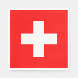 Servilleta De Papel Bandera suiza (Suiza)