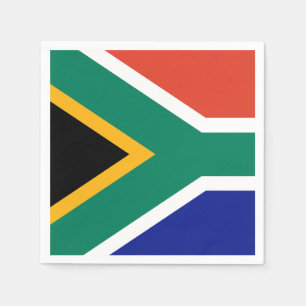 Servilleta De Papel Bandera surafricana