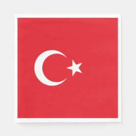Servilleta De Papel Bandera turca (Turquía)