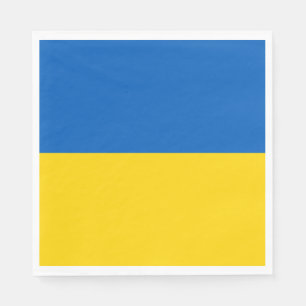 Servilleta De Papel Bandera ucraniana (Ucrania)