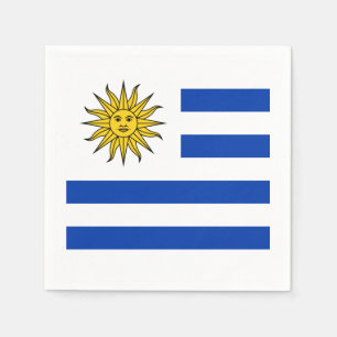 Servilleta De Papel Bandera: Uruguay