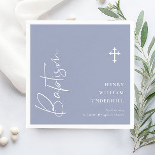 Servilleta De Papel Baptismo de los niños con guiones