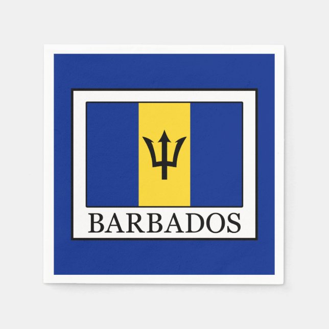 Servilleta De Papel Barbados (Anverso)