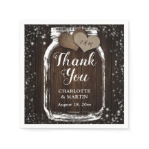 Barn Wood Mason Jar Dos Corazones Gracias Boda