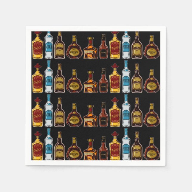 Servilleta De Papel Barra Libre (Anverso)