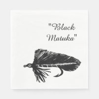 Barrido de Matuka negro, pesca con mosca, arte de 