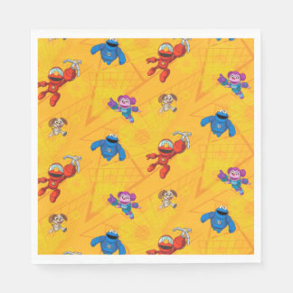 Servilleta De Papel Barrio Sésamo | Modelo de construcción de Mecha