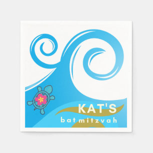 Servilleta De Papel Bat Mitzvah Napkin