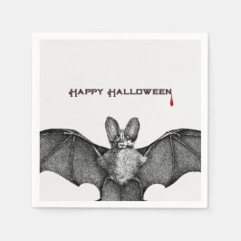 Servilleta De Papel Bate de vampiros de Halloween