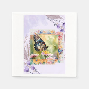 Servilleta De Papel Baterfly ecus napkin