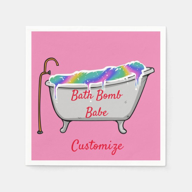 Servilleta De Papel Bath Bomba Babe Thunder_Cove (Anverso)