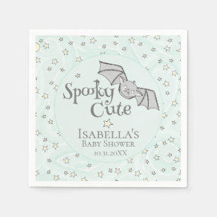 Servilleta De Papel Batidos de menta, estrellas y lunas adormilados