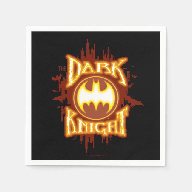 Servilleta De Papel Batman | El Caballero Oscuro (Anverso)