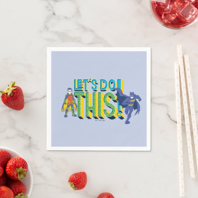 Servilleta De Papel Batman | Hagamos esto (In situ)