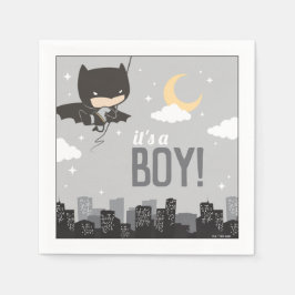 Servilleta De Papel Batman Super Hero Baby Shower