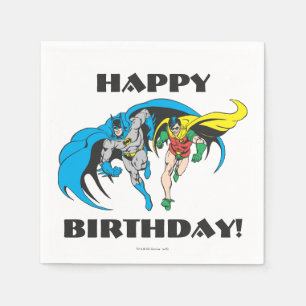 Servilleta De Papel Batman y Robin