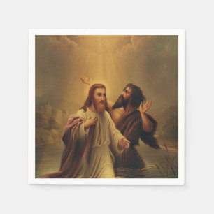 Servilleta De Papel Bautismo de Jesucristo