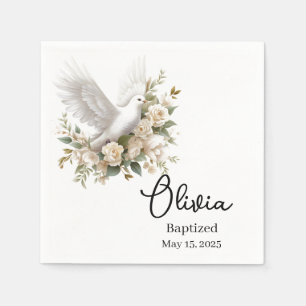 Servilleta De Papel Bautismo personalizado