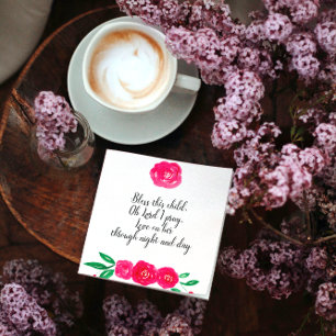 Servilleta De Papel Bautizo de la niña