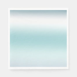 Servilleta De Papel Beach Aqua Blue Ombre