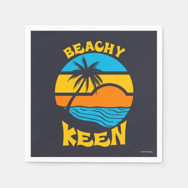 Servilleta De Papel Beachy Keen (Anverso)