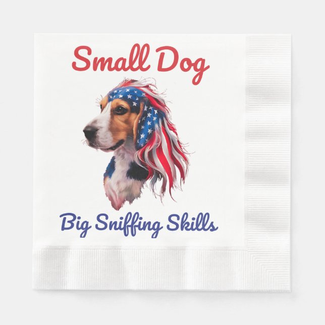 Servilleta De Papel Beagle (Anverso)