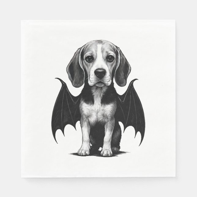 Servilleta De Papel Beagle        (Anverso)