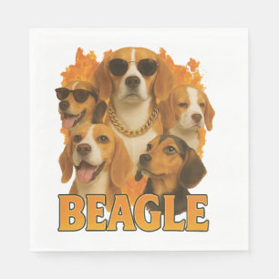 Servilleta De Papel Beagle        