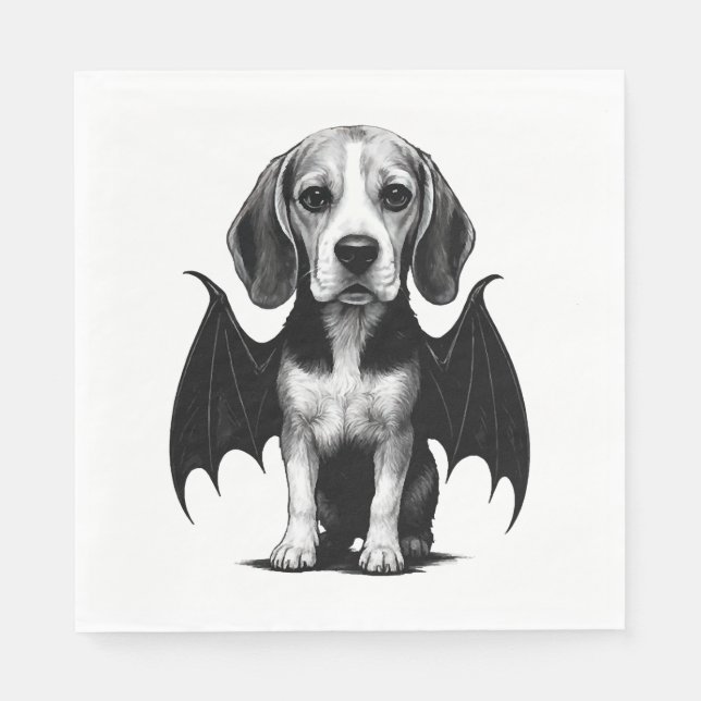 Servilleta De Papel Beagle (Anverso)