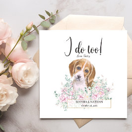 Servilleta De Papel Beagle Dog Boda Cocktail Napkins