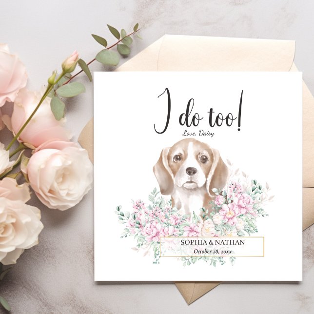 Servilleta De Papel Beagle Dog Boda Cocktail Napkins (Subido por el creador)