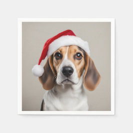 Servilleta De Papel Beagle Navidades