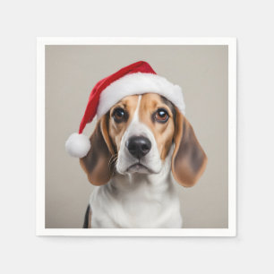 Servilleta De Papel Beagle Navidades