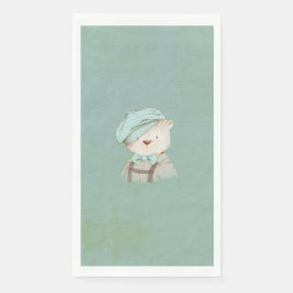 Servilleta De Papel Bear Bear Adorable Cute Niños Simple Whimsical
