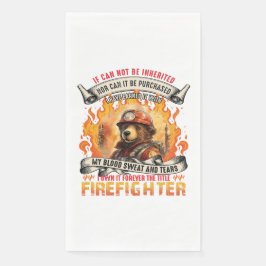 Servilleta De Papel Bear de Fireman