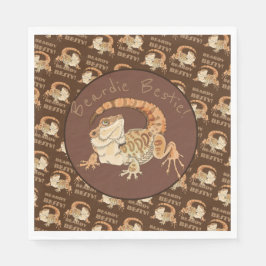 Servilleta De Papel ¡Beardie Bestie!