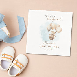 Servilleta De Papel Bearly Wait Neutral Baby Shower