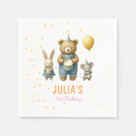 Servilleta De Papel Beary Special Birday Bash