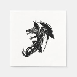 Servilleta De Papel Beast of the Night Dragon x 50