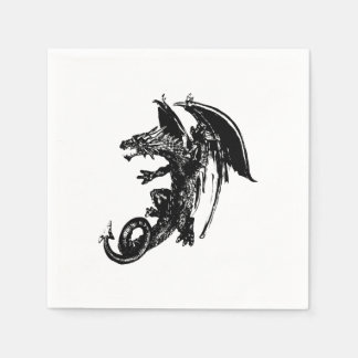Servilleta De Papel Beast of the Night Dragon x 50