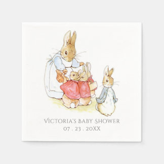 Servilleta De Papel Beatrix Potter Bunny Rabbit Baby Shower
