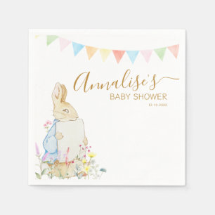 Servilleta De Papel Beatrix Potter Peter the Rabbit Baby Shower