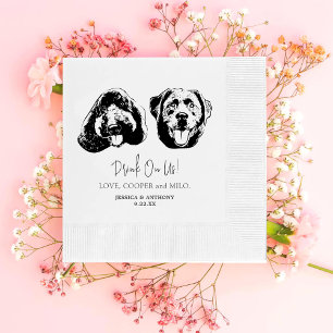 Servilleta De Papel Beba Con Mascotas Estadounidenses Personalizado Bo