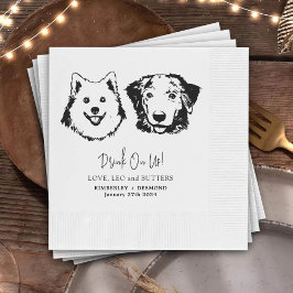 Servilleta De Papel Beba Con Mascotas Estadounidenses Personalizado Bo