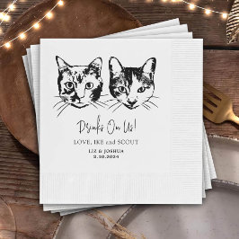 Servilleta De Papel Beba Con Mascotas Estadounidenses Personalizado Bo