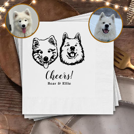 Servilleta De Papel Beba Con Mascotas Estadounidenses Personalizado Bo